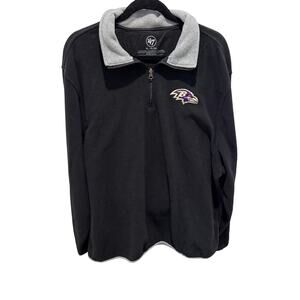 Ravens Quarter-Zip Soft Sweater